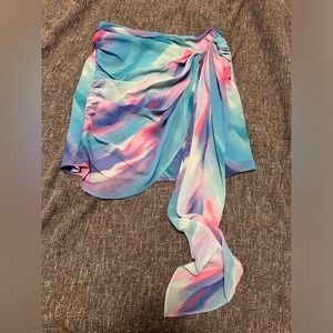 F21 multicolored skirt